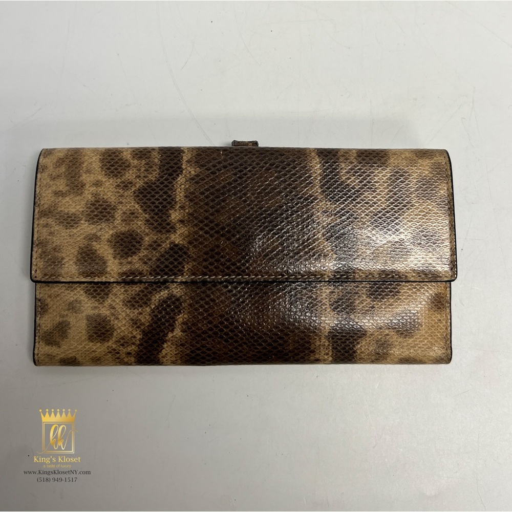 🤎SOLD🤎Gucci limited python skin wallet - Picture 1 of 11